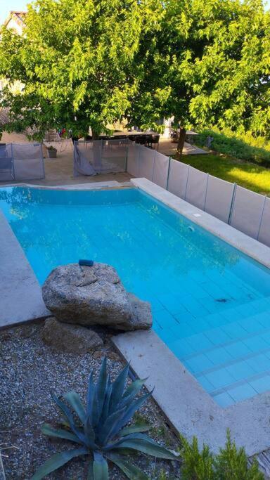 Villa Spacieuse -Vue Exceptionnelle- Piscine Saint-Romain-de-Lerps Ngoại thất bức ảnh