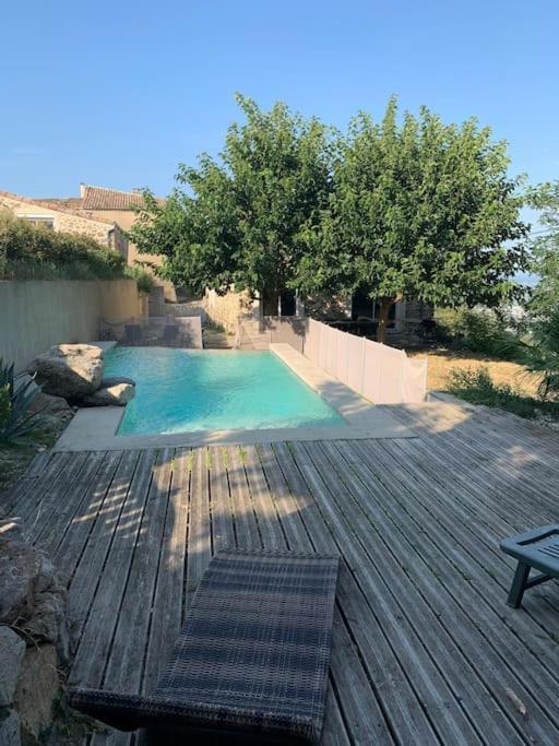Villa Spacieuse -Vue Exceptionnelle- Piscine Saint-Romain-de-Lerps Ngoại thất bức ảnh